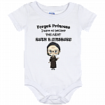 Forget Princess I Want To Become The Next RBG Baby Onesie - Infant Suit, White, Baby Onesie - 12 Month