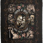 You and Me We Got This - Couple Skull Gift Fleece Blanket - Sherpa Blanket - Woven Blanket, White, Cozy Plush Fleece Blanket - 50x60