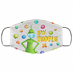 Ew People Washable Reusable Custom – Printed Cloth Face Mask Cover, White, Cloth Face Cover