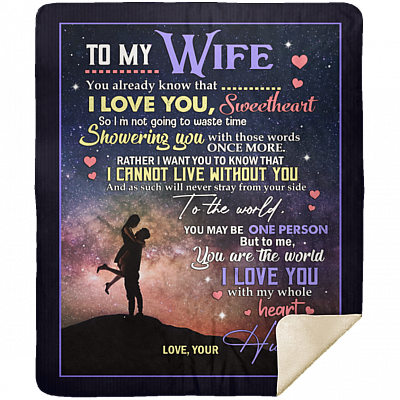 Premium Mink Sherpa Blanket - 50x60