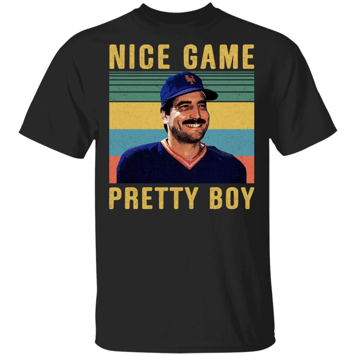 Nice Game Pretty Boy T-Shirt - Funny Movie Shirt, Black, Unisex T-Shirt