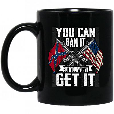 11 oz. Black Mug