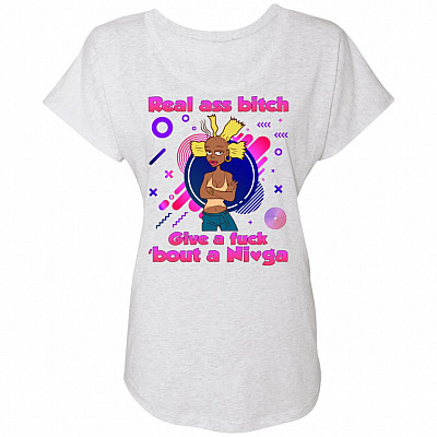 Ladies Triblend Dolman Sleeve