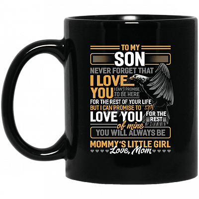 11 oz. Black Mug