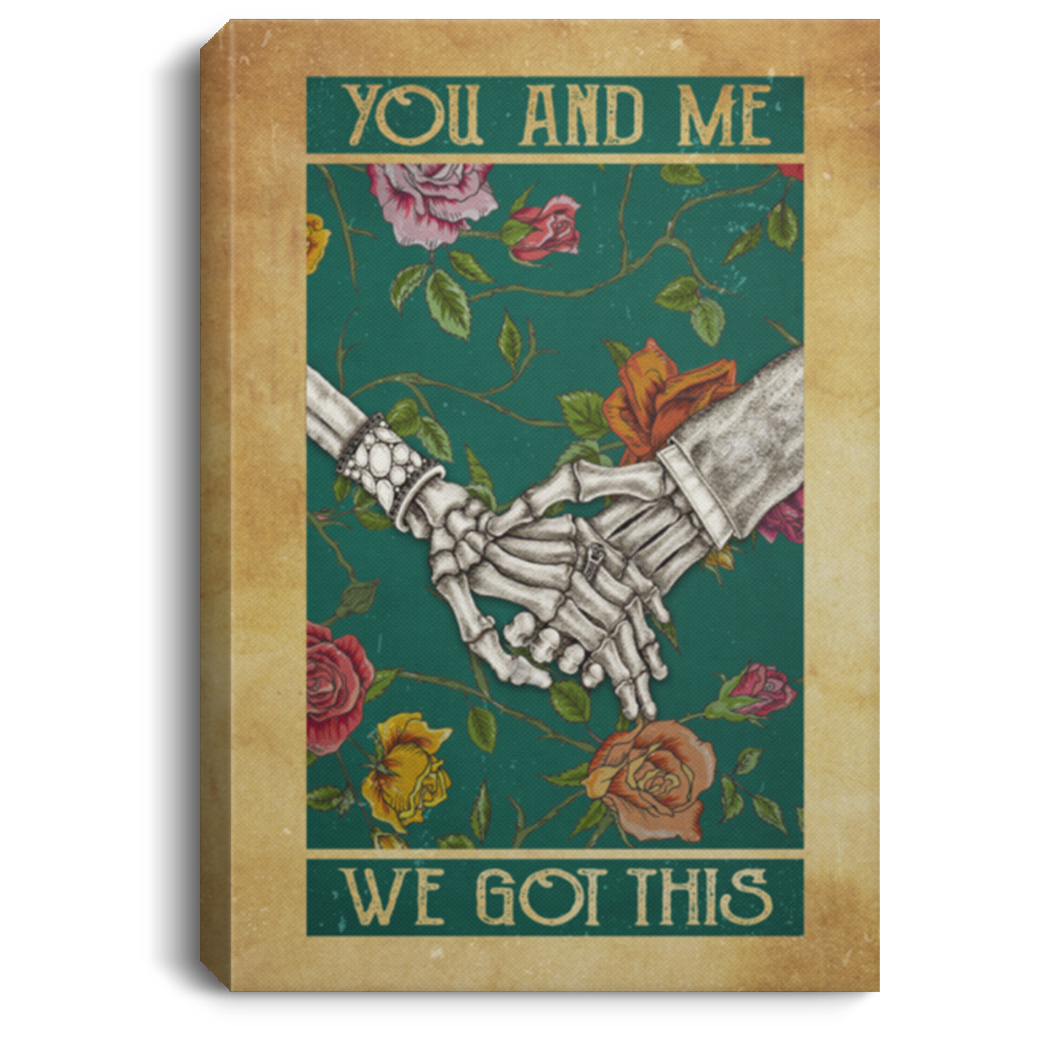You And Me We Got This Framed Canvas - Unframed Poster, White, 0.75'' Framed Canvas