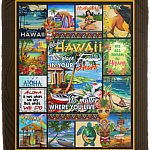 Aloha Hawaii That Place Forever In Your Heart No Matter Where You Live Fleece Blanket - Premium Sherpa Blanket, White, Cozy Plush Fleece Blanket - 50x60 Aloha Hawaii That Place Forever In Your Heart No Matter Where You Live Fleece Blanket - Premium Sherpa Blanket, White, Cozy Plush Fleece Blanket - 50x60