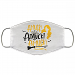 Amuck Amuck Hocus Pocus Washable Reusable Custom - Printed Cloth Face Mask Cover, White, Cloth Face Cover