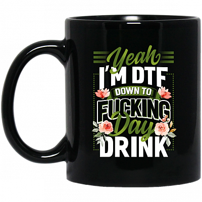 11 oz. Black Mug
