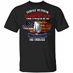 Female Veteran Currently Unsupervised It Freaks Me Out Too But The Possibilities are Endless T-Shirt - Funny V-Neck Shirt, Black, Unisex T-Shirt