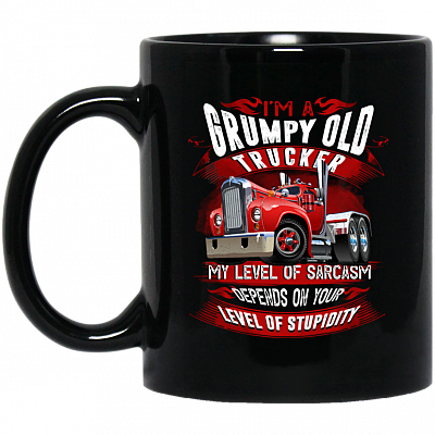 11 oz. Black Mug