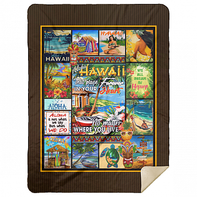 Premium Mink Sherpa Blanket - 60x80