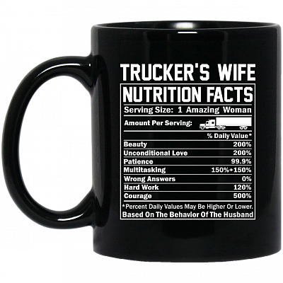 11 oz. Black Mug