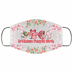 Dogs Because People Suck Washable Reusable Custom - Printed Cloth Face Mask Cover, White, Cloth Face Cover