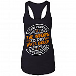 I Saw People Through The Window Today That's Enough Social Interaction Cotton Tank Top Tee - Ladies Racerback Tank, Black, Ladies Racerback Tank I Saw People Through The Window Today That's Enough Social Interaction Cotton Tank Top Tee - Ladies Racerback Tank, Black, Ladies Racerback Tank