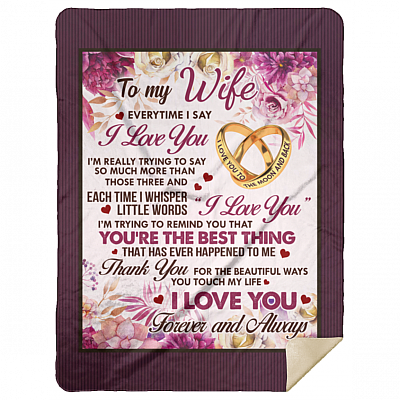 Premium Mink Sherpa Blanket - 60x80