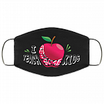 I Teach Awesome Kids Teacher Quarantine 2020 Washable Reusable Custom – Printed Cloth Face Mask Cover, White, Cloth Face Mask