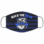Back The Blue Police Badge Washable Reusable Custom – Printed Cloth Face Mask Cover, White, Cloth Face Mask Back The Blue Police Badge Washable Reusable Custom – Printed Cloth Face Mask Cover, White, Cloth Face Mask