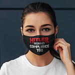 3VT. Hitler Required Compliance mask mockup