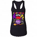 Sanderson Show I Put a Spell on You One Night Only Sanderson Witch Sisters Unisex Cotton Tank Top, Black, Ladies Racerback Tank