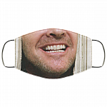 The Shining Washable Reusable Custom – Here's Johnny Printed Cloth Face Mask Cover, White, Cloth Face Cover