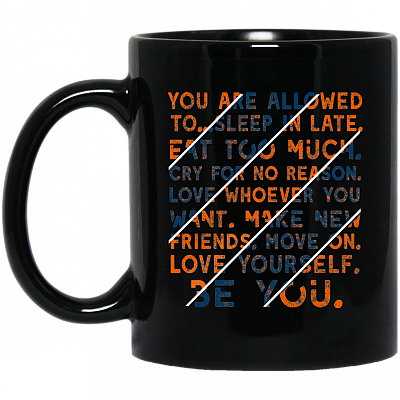 11 oz. Black Mug