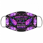 Mommy's Boy I Used To Be His Angel Now He's Mine Washable Reusable Custom - Printed Cloth Face Mask Cover, White, Cloth Face Cover Mommy's Boy I Used To Be His Angel Now He's Mine Washable Reusable Custom - Printed Cloth Face Mask Cover, White, Cloth Face Cover