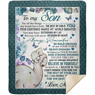 Premium Mink Sherpa Blanket - 50x60