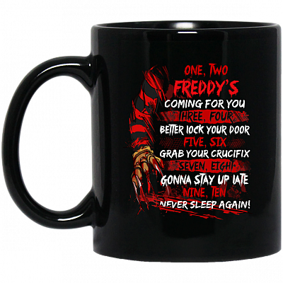 11 oz. Black Mug