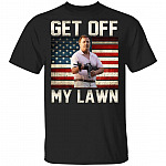 Get Off My Lawn Funny Ken Pointing Gun T-Shirt, Black, Unisex T-Shirt Get Off My Lawn Funny Ken Pointing Gun T-Shirt, Black, Unisex T-Shirt