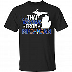 That Woman From Michigan T-Shirt I Stand With Michigan Shirt, Black, Unisex T-Shirt