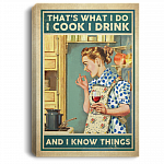 Portrait CANVAS - POSTER (OFFICIAL), White, 0.75'' Framed Canvas