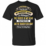 My Leprechaun Can't Find His Gold My Imaginary Friend Got Kidnapped Funny T-Shirt, Black, Unisex T-Shirt