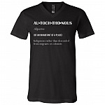 Autochthonous Definition Albania Flag History T-shirt - V-neck, Black, V-Neck T-Shirt