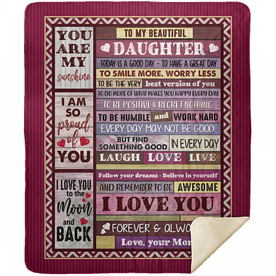 Premium Mink Sherpa Blanket - 50x60