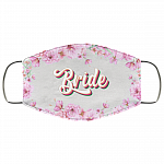 Bride Floral Washable Reusable Custom - Printed Cloth Face Mask Cover, White, Cloth Face Cover Bride Floral Washable Reusable Custom - Printed Cloth Face Mask Cover, White, Cloth Face Cover