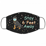 Stay 6 Feet Away Cute Rottweiler Dog Washable Reusable Custom - Printed Cloth Face Mask Cover, Black, Cloth Face Mask Stay 6 Feet Away Cute Rottweiler Dog Washable Reusable Custom - Printed Cloth Face Mask Cover, Black, Cloth Face Mask