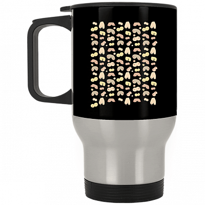 14 oz. Silver Travel Mug