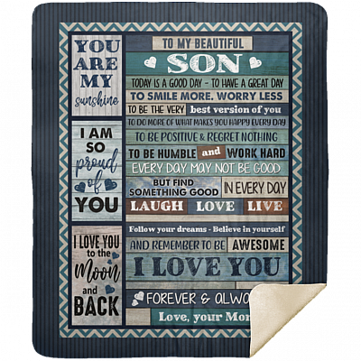 Premium Mink Sherpa Blanket - 50x60