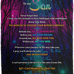 To My Son Never Forget That I Love You I Wish You The Strength Fleece Blanket - Premium Sherpa Blanket, White, Cozy Plush Fleece Blanket - 50x60 To My Son Never Forget That I Love You I Wish You The Strength Fleece Blanket - Premium Sherpa Blanket, White, Cozy Plush Fleece Blanket - 50x60