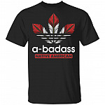 A-BaddAss Native American T-Shirt - Indian Feathers Shirt, Black, Unisex T-Shirt