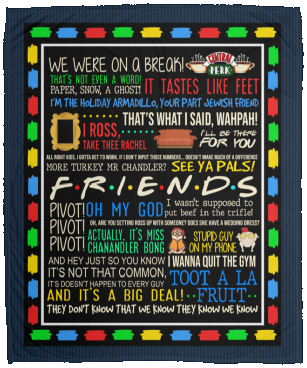 Friends TVShow Blanket Fleece Blanket - Sherpa Blanket - Woven Blanket - Couch Throw Blankets For Sofa, White, Cozy Plush Fleece Blanket - 50x60 Friends TVShow Blanket Fleece Blanket - Sherpa Blanket - Woven Blanket - Couch Throw Blankets For Sofa, White, Cozy Plush Fleece Blanket - 50x60