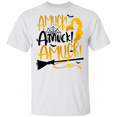 Amuck Amuck Hocus Pocus T-Shirt, White, Unisex T-Shirt