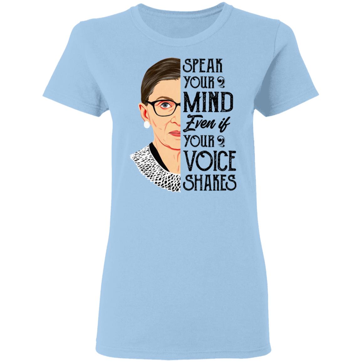 Speak Your Mind Even If Your Voice Shakes Ladies T-Shirt - Premium Ladies Triblend Dolman Sleeve Shirt, Light Blue, Ladies T-Shirt Speak Your Mind Even If Your Voice Shakes Ladies T-Shirt - Premium Ladies Triblend Dolman Sleeve Shirt, Light Blue, Ladies T-Shirt