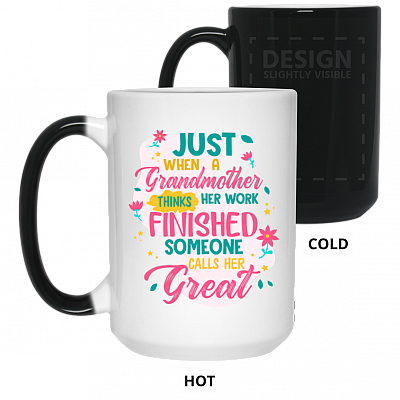 15 oz. Color Changing Mug