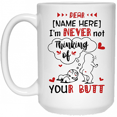 15 oz. White Mug