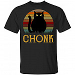 Chonk T-Shirt - Funny Chonk Shirt, Black, Unisex T-Shirt