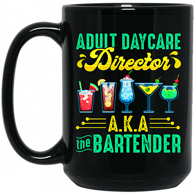 15 oz. Black Mug