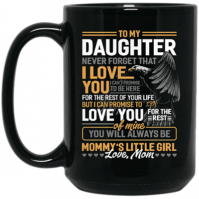 15 oz. Black Mug