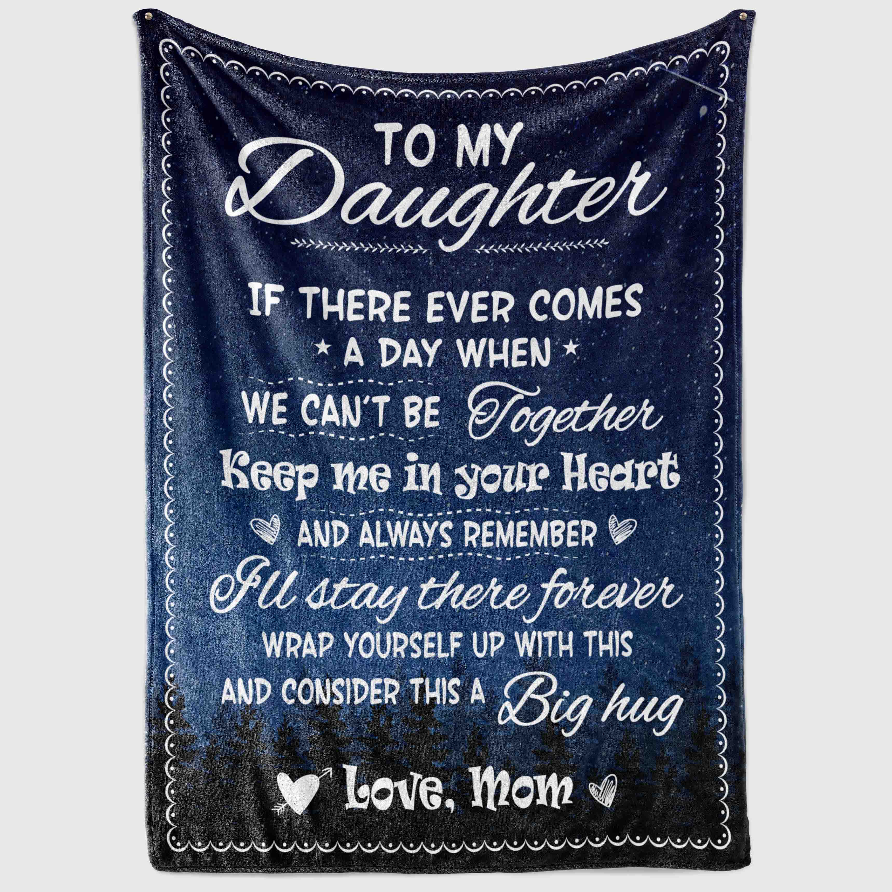 5VT. Daughter Can't Be Together blanket mockup