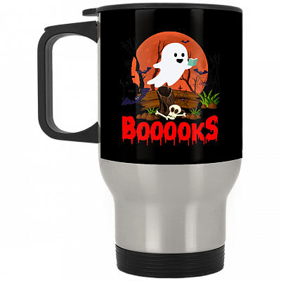 14 oz. Silver Travel Mug